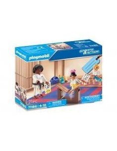 Playmobil sports & action entrenamiento de karate