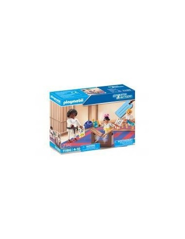 Playmobil sports & action entrenamiento de karate