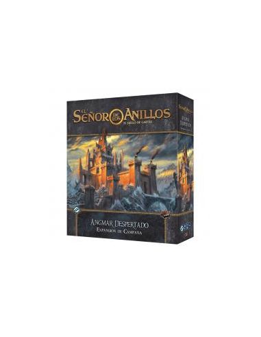 Juego de mesa el señor de los anillos el juego de cartas angmar despertado expansion de campaña edad recomendada 14