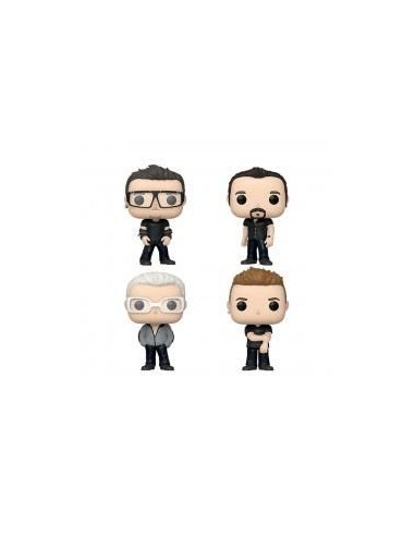 Funko pop pack 4 figuras albums estrellas del rock dlx u2 67391