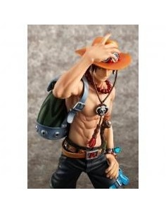 Figura megahouse gem one piece portgas d ace 10th limited version excellent model neo dx