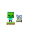 Pack minecraft lámpara zombie + figura colgante