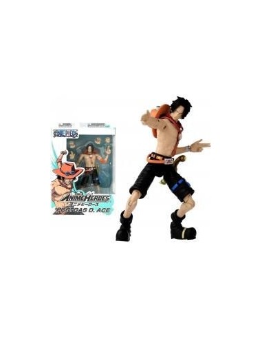 Figura bandai one piece anime heroes portgas d. ace