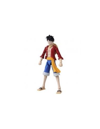 Figura bandai one piece anime heroes monkey d. luffy new version