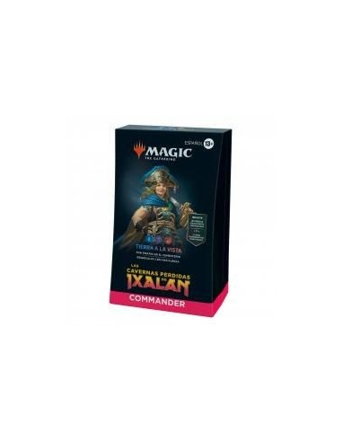 Juego de cartas magic the gathering las cavernas perdidas de ixalan mazos commander 4 barajas español