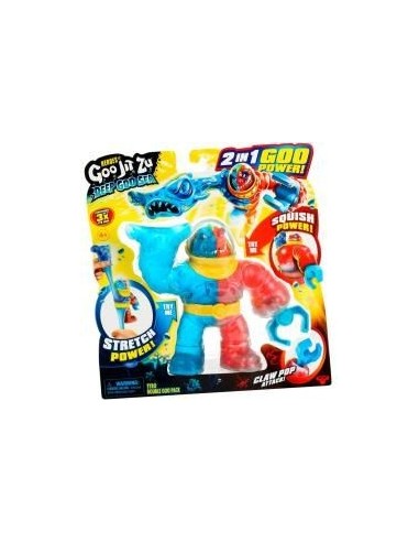 Figura goo jit zu -  pack doble héroe tyro (novedad)