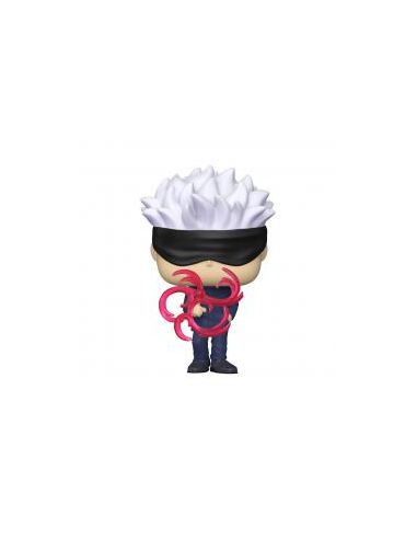 Funko pop jujutsu kaisen gojo resplandor rojo 62337