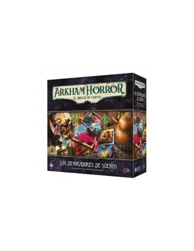 Juego de mesa arkham horror lcg los devoradores de sueños expansion investigacion edad recomendada 14 años