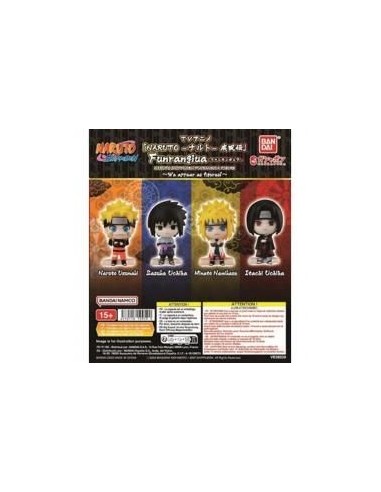 Surtido bandai gashapon naruto shippuden funrangiua 30 articulos