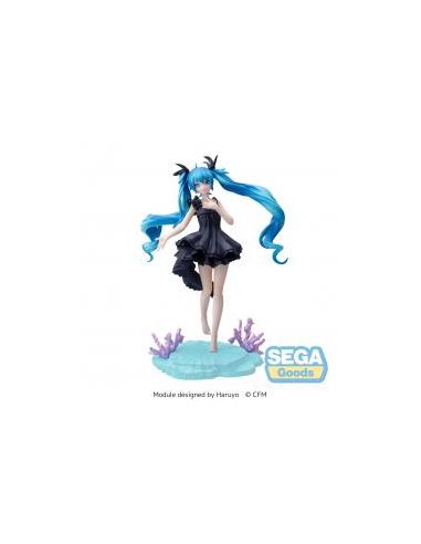 Figura sega goods luminasta hatsune miku project mega 39´s deep sea girl version
