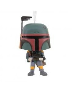 Adorno de navidad funko star wars boba fett figura de resina