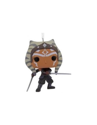 Adorno de navidad funko star wars ahsoka figura de resina