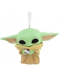 Adorno de navidad funko star wars grogu figura de resina