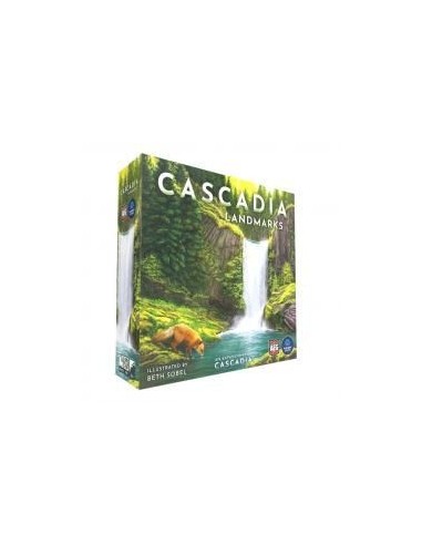 Juego de mesa cascadia landmarks ingles