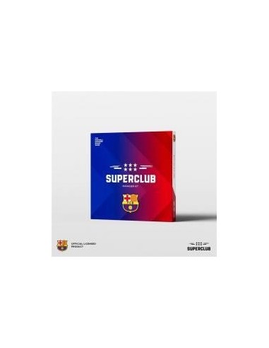 Juego de mesa superclub barcelona manager kit ingles