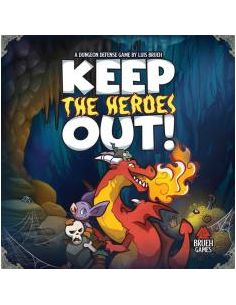 Juego de mesa keep the heroes out ingles