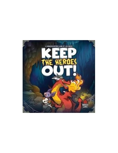 Juego de mesa keep the heroes out ingles