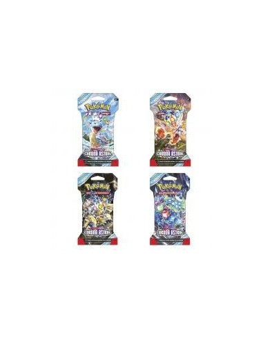 Juego de cartas pokemon tcg sv07 sleeved booster 24 unidades español