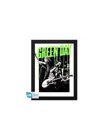 Impresion enmarcada gb eye green day live