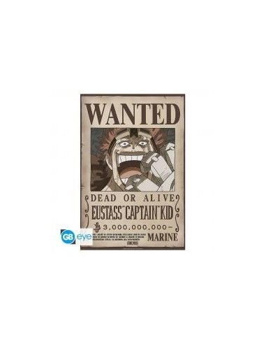 Poster gb eye chibi one piece wanted kid wano