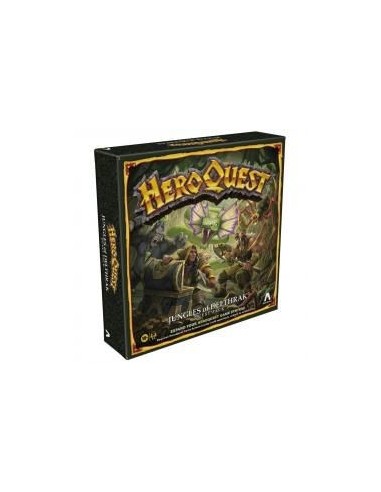 Expansion juego de mesa heroquest las junglas de delthrak pack de misión