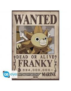 Poster gb eye chibi one piece wanted franky wano