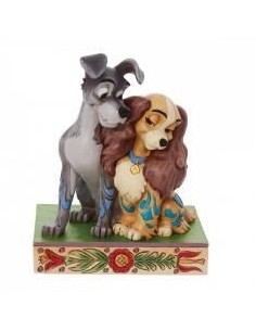 Figura enesco disney la dama y el vagabundo