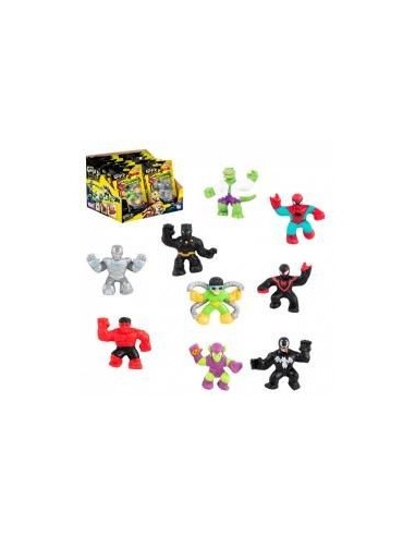 Figuras mini goo jit zu marvel 1 unidad aleatoria