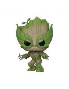 Funko pop marvel: we are groot groot como lobezno 79519