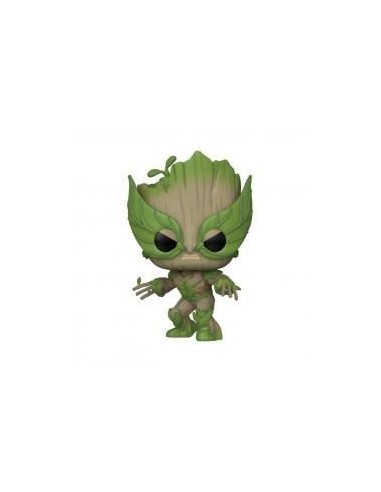 Funko pop marvel: we are groot groot como lobezno 79519