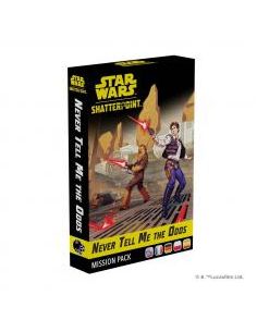 Juego de mesa star wars shatterpoint never tell me the odds mission pack edad recomendada 14 años