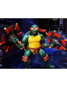 Tmnt Ultimates! W12 Michelangelo Animated 2003 Af