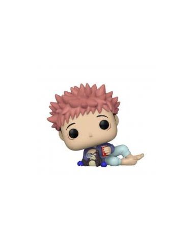 Funko pop jujutsu kaisen itadori con muñeco tsukamoto exclusivo