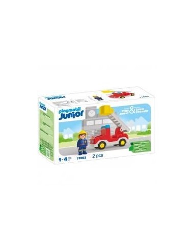 Playmobil junior camion de bombero