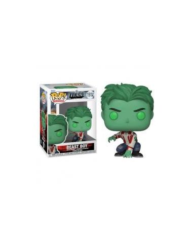 Funko pop dc comics series tv titans s1 beast boy 75874