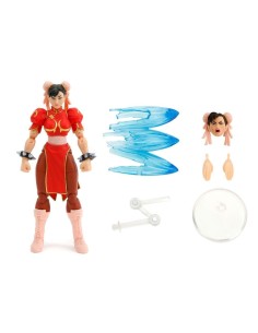 Ultra Street Fighter II: The Final Challengers Figura 1/12 Chun-Li Player 2 Red Ver. 15 cm