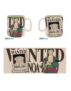 Taza abystyle one piece zoro & wanted 460 ml