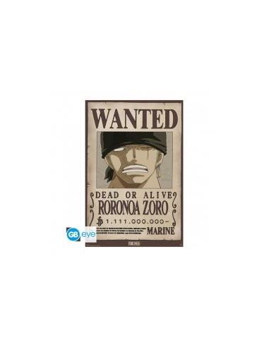 Poster maxi gb eye one piece roronoa zoro 91.5 x 61