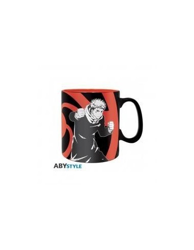 Taza abystyle jujutsu kaisen group black & white 460 ml