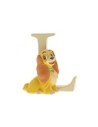 Figura enesco disney la dama y el vagabundo lady letra l