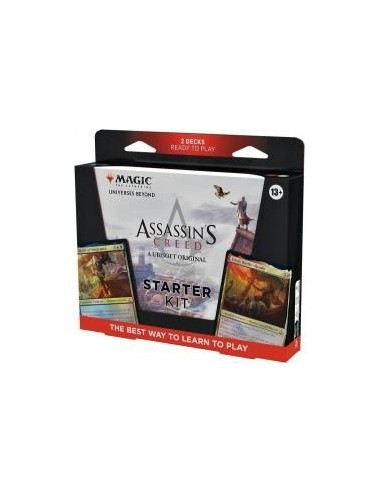 Juego de cartas magic the gathering ssassin's creed starter kit español