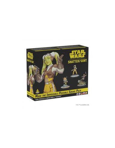 Juego de mesa star war shatterpoint make the impossible possible squad pack edad recomendada 14 años