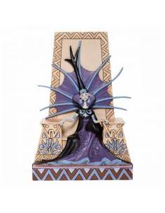 Figura enesco disney el emperador kuzco yzma en su trono