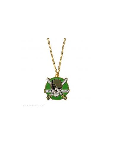 Collar cinereplicas one piece roronoa zoro logo