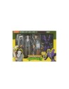 BUSINESS SUIT CASEY JONES & SPLIT FOOT SOLDIER PACK 2 SCALE ACTION FIG. 18 CM TEENAGE MUTANT NINJA TURTLES CARTOON