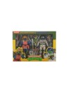 SPACE ADVENTURE DONATELLO & SAMURAI ADVENTURE MICHELANGELO PACK 2 SCALE ACTION FIG. 18 CM TEENAGE MUTANT NINJA TURTLES CARTOON