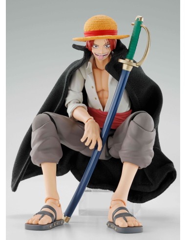 SHANKS & MONKEY D. LUFFY CHILDHOOD VER. FIG. 16,5 / 10 CM ONE PIECE SH FIGUARTS PREMIUM BANDAI