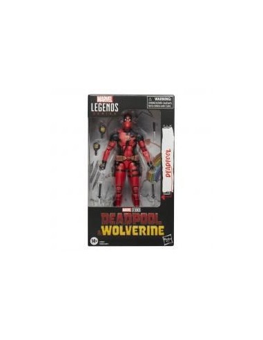 Figura hasbro marvel legends series deadpool & walverine -  deadpoool