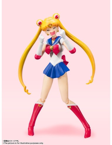 SAILOR MOON -ANIMATION COLOR EDITION- FIG. 14 CM PRETTY GUARDIAN SAILOR MOON SH FIGUARTS RE-RUN