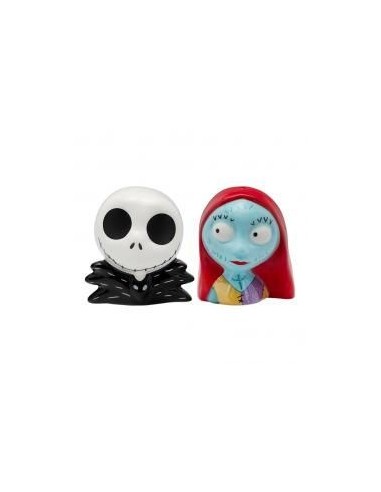 Set salero y pimentero paladone pesadilla antes de navidad nightmare before christmas jack & sally 7 cm